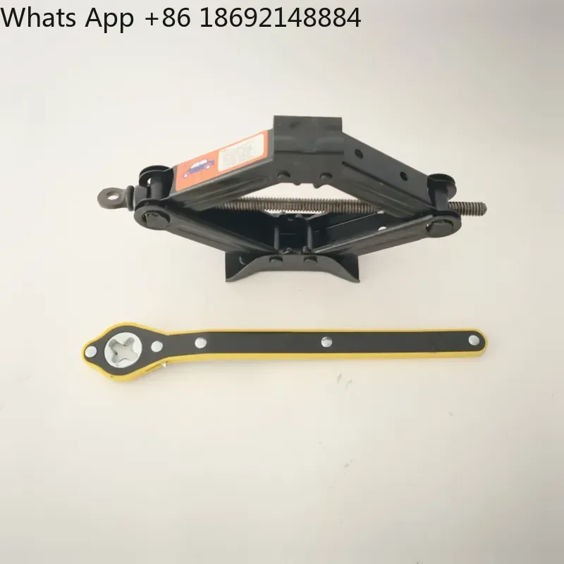 Scissor Jack for Car Tricycle with Hand Crank and Simple Wrench 0.8T Labor Saving Jacking Tool
Scissor Jack for Car Tricycle with Hand Crank and Simple Wrench 0.8T Labor Saving Jacking Tool