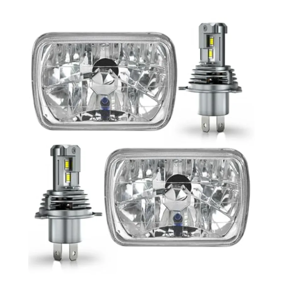 2025 5x7 7x6 H6054 LED Headlights Compatible for 1981 1982 1983 1984 1985 1986 Chevrolet C10 C20 C30 Headlight High Low Beam DO
2025 5x7 7x6 H6054 LED Headlights Compatible for 1981 1982 1983 1984 1985 1986 Chevrolet C10 C20 C30 Headlight High Low Beam DO