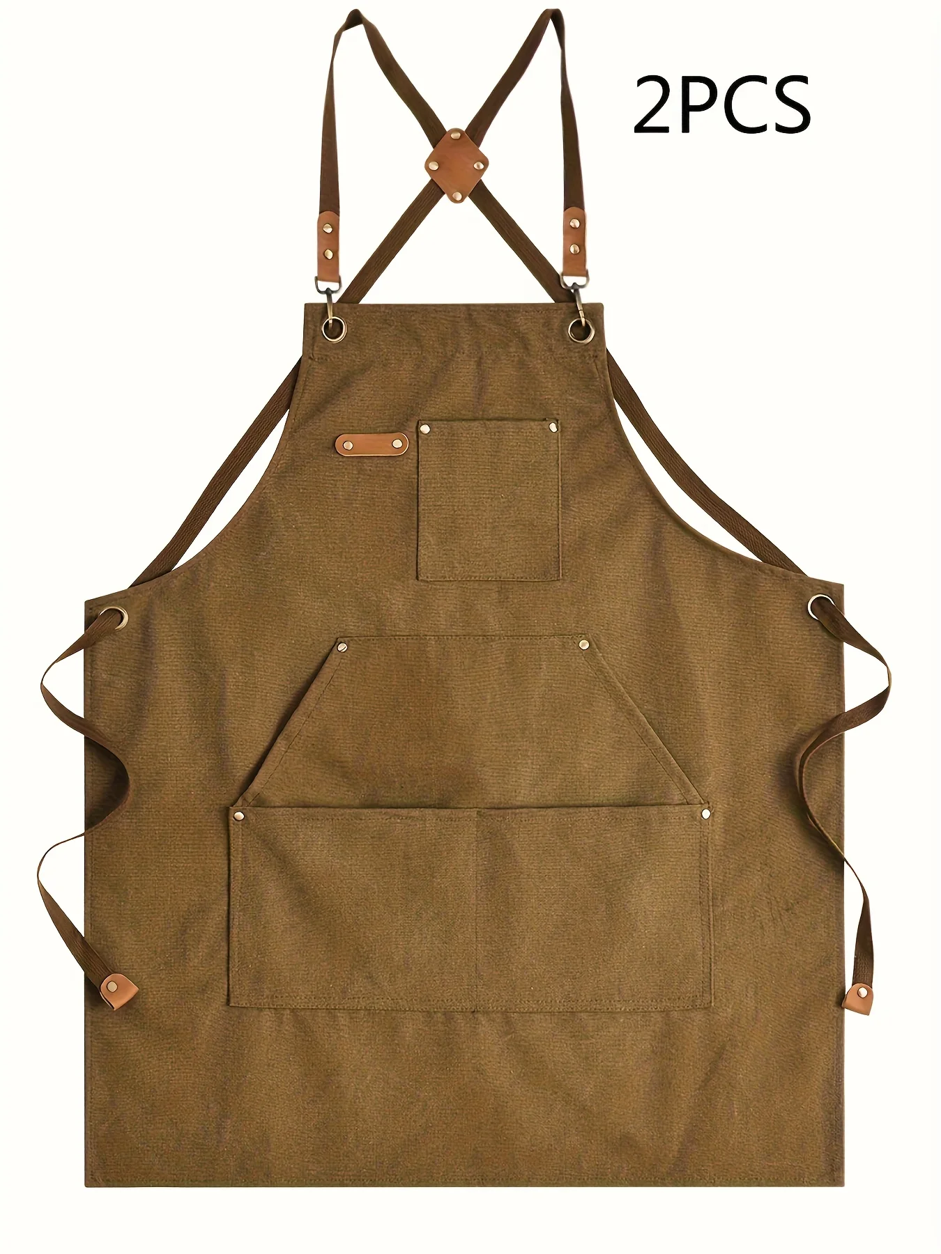 Canvas Aprons for Men Chef Apron, Work Apron with Large Pockets - 16oz Heavy Duty Cross Back, BBQ, Cooking, Aprons with Pockets On Deal In Clearance
Canvas Aprons for Men Chef Apron, Work Apron with Large Pockets - 16oz Heavy Duty Cross Back, BBQ, Cooking, Aprons with Pockets On Deal In Clearance