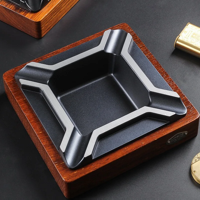 DSA ashtray large four-slot ashtray solid wood large diameter home business club men
DSA ashtray large four-slot ashtray solid wood large diameter home business club men