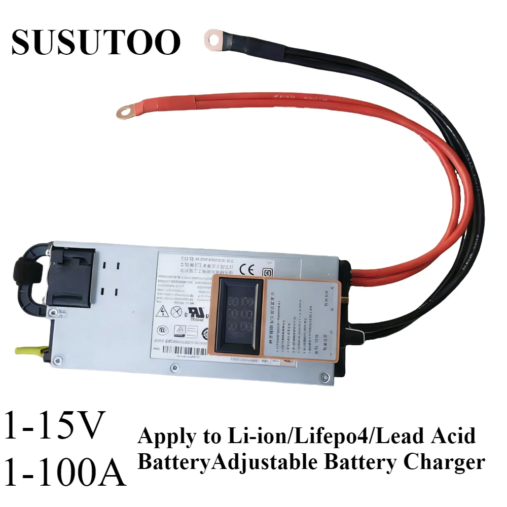 12V 100A Car Battery Charger 60A 80A100A 115A Fast Charger for LiFePO4 14.6V Lithium 12.6V with Display
12V 100A Car Battery Charger 60A 80A100A 115A Fast Charger for LiFePO4 14.6V Lithium 12.6V with Display