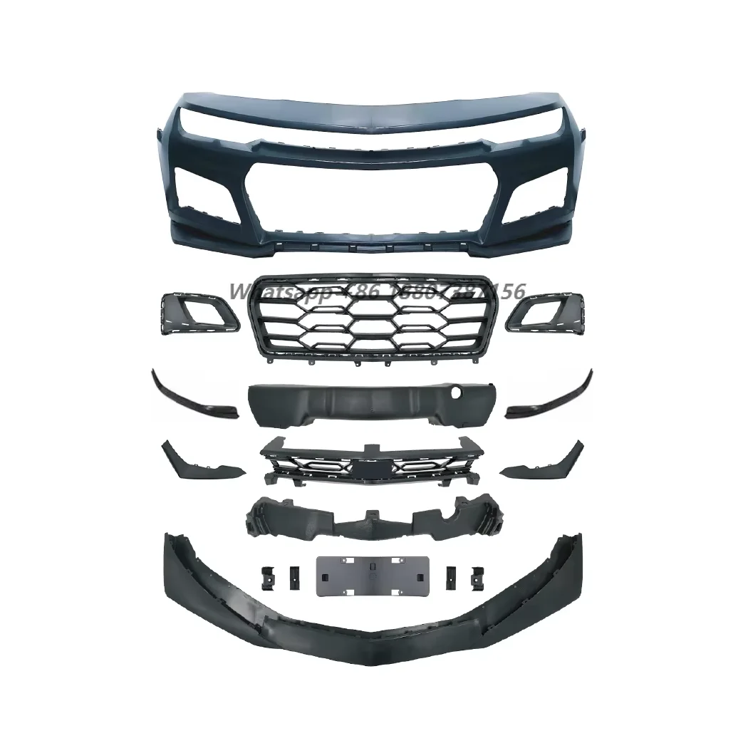 Car Conversion Facelift Upgrade Front Bumper with Grille PP Material Body Kit ZL1 1LE for 2019-2023 Fr\or Camaro Front Bodykit
Car Conversion Facelift Upgrade Front Bumper with Grille PP Material Body Kit ZL1 1LE for 2019-2023 Fr\or Camaro Front Bodykit