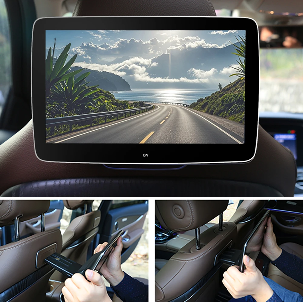 Car TV Rear Seat Entertainment For 2020 Mercedes Benz GLS450 Android Headrest Monitor Plug And Play With Mirroring HDMI Screen
Car TV Rear Seat Entertainment For 2020 Mercedes Benz GLS450 Android Headrest Monitor Plug And Play With Mirroring HDMI Screen