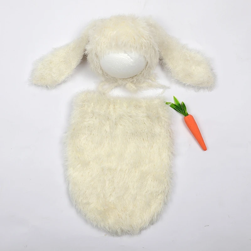 N80C Baby Photo Props Rabbit Costume Set Sleepsack & Bunny Ear Hat Newborn Lovely Photo Props Photography Clothing
N80C Baby Photo Props Rabbit Costume Set Sleepsack & Bunny Ear Hat Newborn Lovely Photo Props Photography Clothing