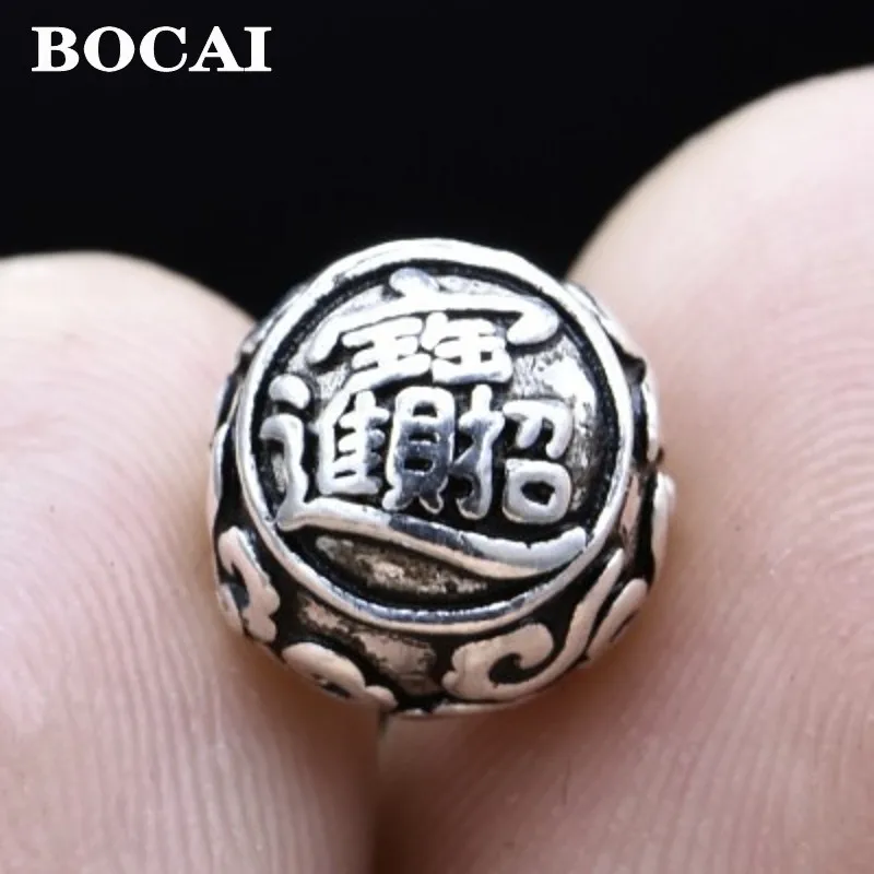 BOCAI S925 Серебряные Ювелирные Аксессуары Ретро приносящие удачу круглые бусины аксессуары для браслетов ручной работы
BOCAI S925 Серебряные Ювелирные Аксессуары Ретро приносящие удачу круглые бусины аксессуары для браслетов ручной работы
