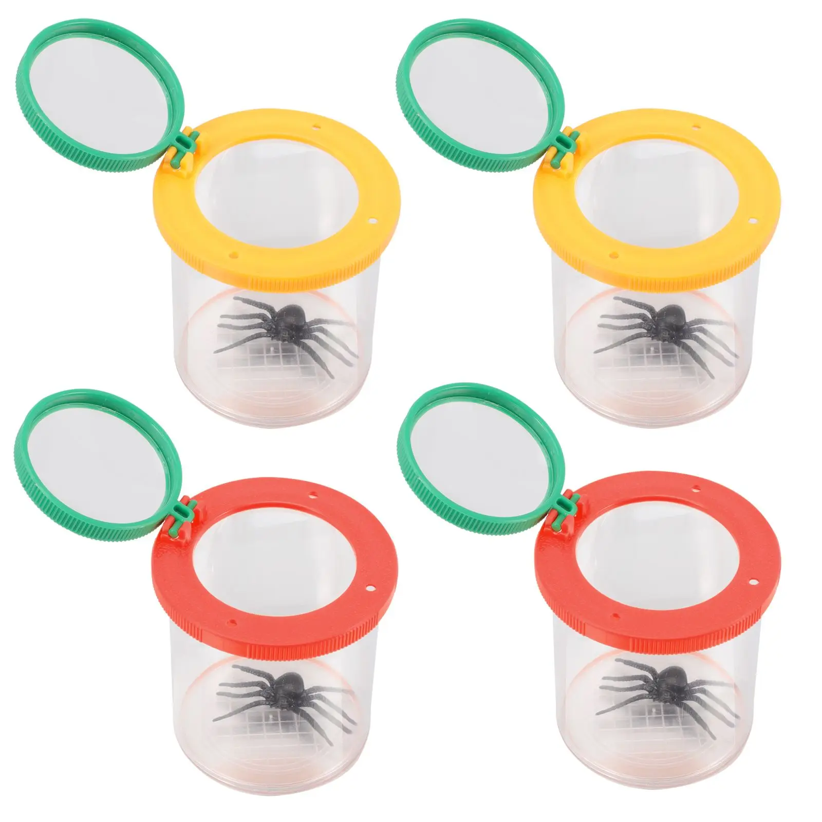 4Pcs Bug Viewer Child Magnifier Plastic Insect Observation Box Acrylic Lens Teaching Tool Spider Cages
4Pcs Bug Viewer Child Magnifier Plastic Insect Observation Box Acrylic Lens Teaching Tool Spider Cages