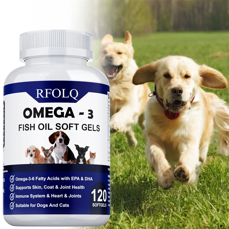 Omega-3 for Pet - Skin and Coat Health Supplement with EPA and DHA Fatty Acids To Reduce Hair Loss, Skin Irritation and Itching
Omega-3 for Pet - Skin and Coat Health Supplement with EPA and DHA Fatty Acids To Reduce Hair Loss, Skin Irritation and Itching