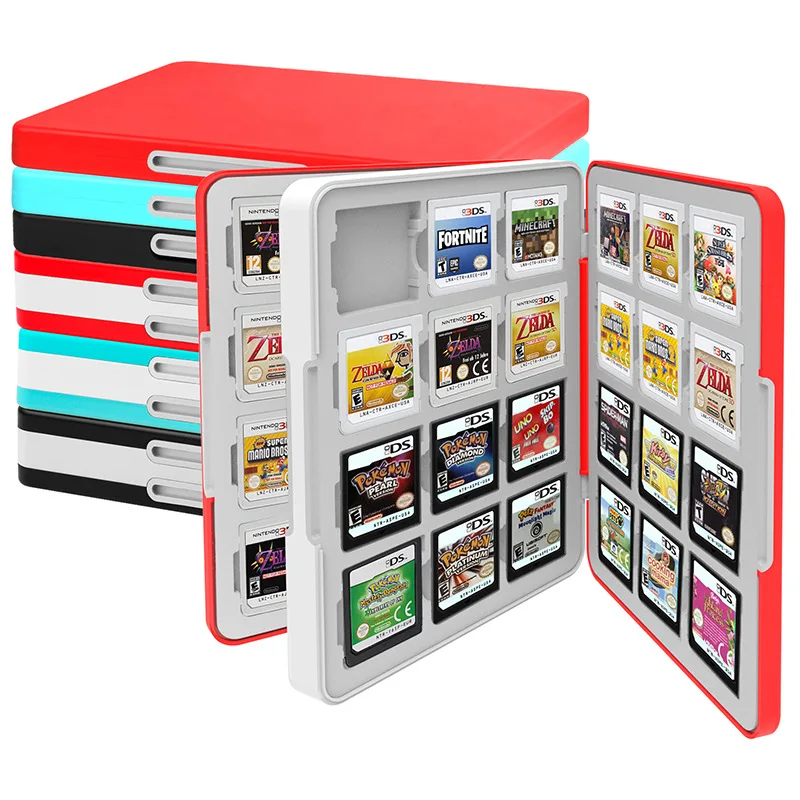 48-in-1 Portable Game Cards Storage Hard Case for Nintendo NEW 3DS XL/ 3DS / DSi XL / DSi LL / DS Lite Magnetic Game Card Holder
48-in-1 Portable Game Cards Storage Hard Case for Nintendo NEW 3DS XL/ 3DS / DSi XL / DSi LL / DS Lite Magnetic Game Card Holder