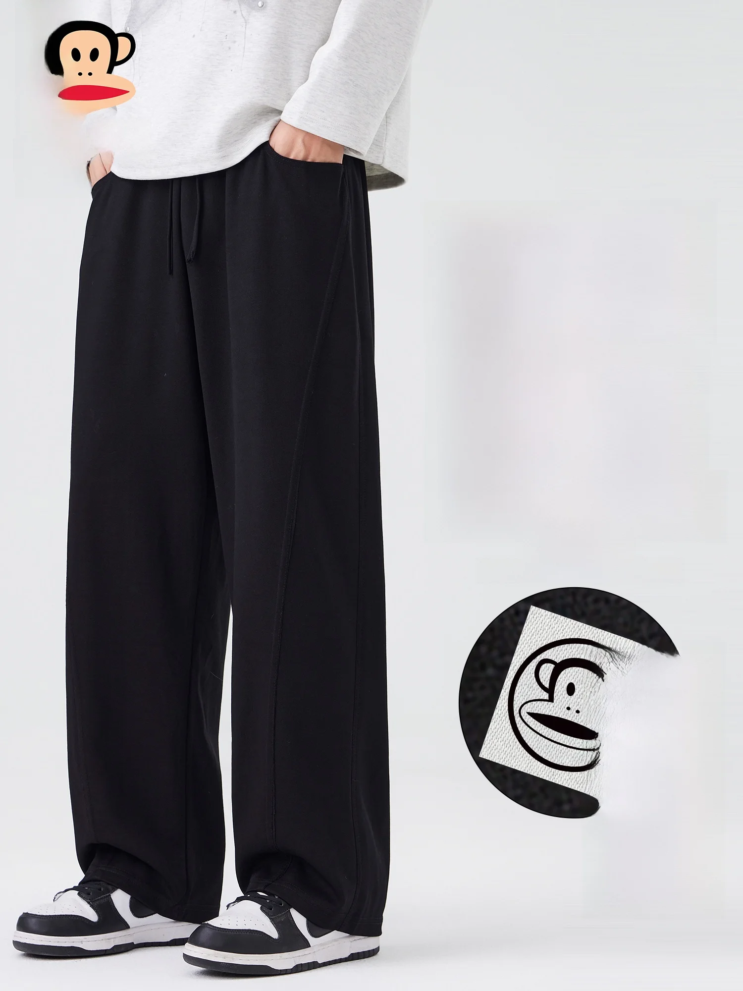 PaulFrank Men's Comfortable Fce Lined Knitted Casual Pants Straight Leg Warm Autumn Winter Faionable Loose Fit Trousers
PaulFrank Men's Comfortable Fce Lined Knitted Casual Pants Straight Leg Warm Autumn Winter Faionable Loose Fit Trousers