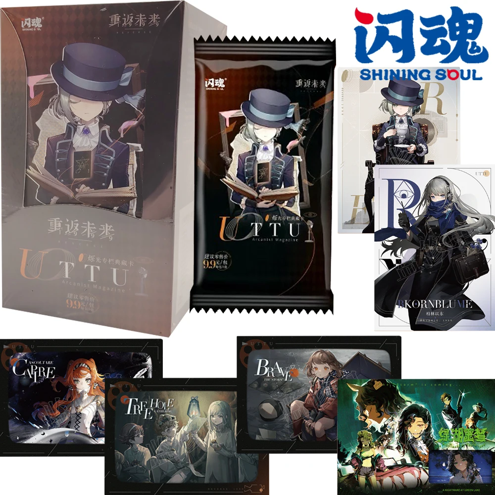 Genuine SHINING SOUL Back To The Future 1999 Collection Cards Game UTTU Glimmer Column Exquisite Fashion Art Cards Children Gift 
Genuine SHINING SOUL Back To The Future 1999 Collection Cards Game UTTU Glimmer Column Exquisite Fashion Art Cards Children Gift