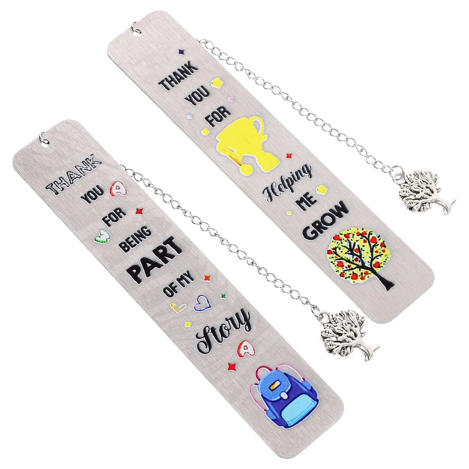 2Pcs Stainless Steel Bookmark Decorative Metal Book Markers Creative Design Teacher Appreciation Gifts Classroom Accessories 
2Pcs Stainless Steel Bookmark Decorative Metal Book Markers Creative Design Teacher Appreciation Gifts Classroom Accessories