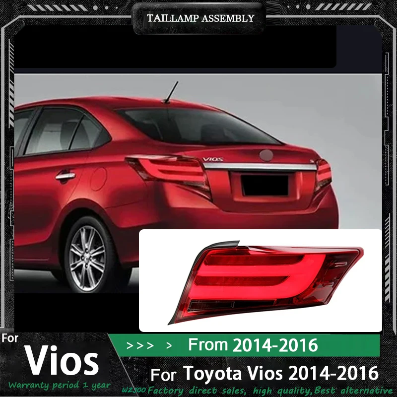 Taillights For Toyota Vios 2013-2016 Year Tail Lamps Assembly Modified With Halogen Reversing Turn Signal Rear Lights Automobile
Taillights For Toyota Vios 2013-2016 Year Tail Lamps Assembly Modified With Halogen Reversing Turn Signal Rear Lights Automobile