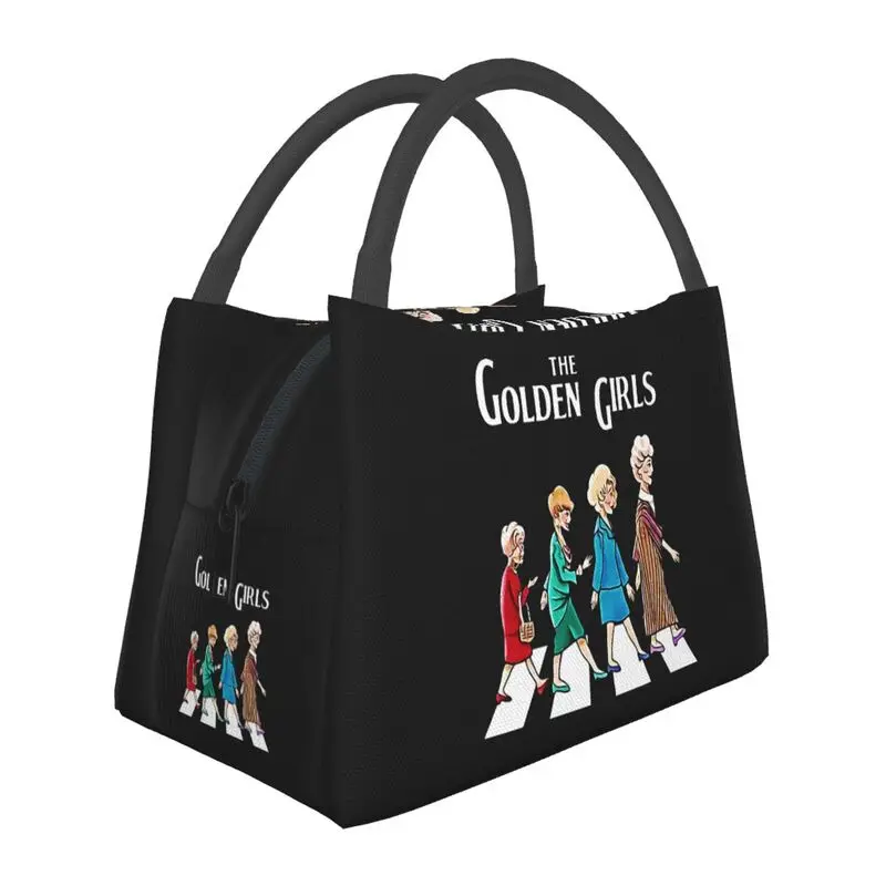 Vintage The Golden Girls Lunch Bags for Women Retro Rose Dorothy Blanche Fan Art Thermal Cooler Lunch Tote Beach Camping Travel
Vintage The Golden Girls Lunch Bags for Women Retro Rose Dorothy Blanche Fan Art Thermal Cooler Lunch Tote Beach Camping Travel