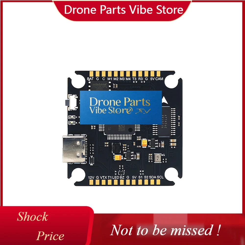 DParts1Axisflying ECO F405 FC 4-8S Flight Controller 30.5*30.5mm For FPV Freestyle Drone Model
DParts1Axisflying ECO F405 FC 4-8S Flight Controller 30.5*30.5mm For FPV Freestyle Drone Model