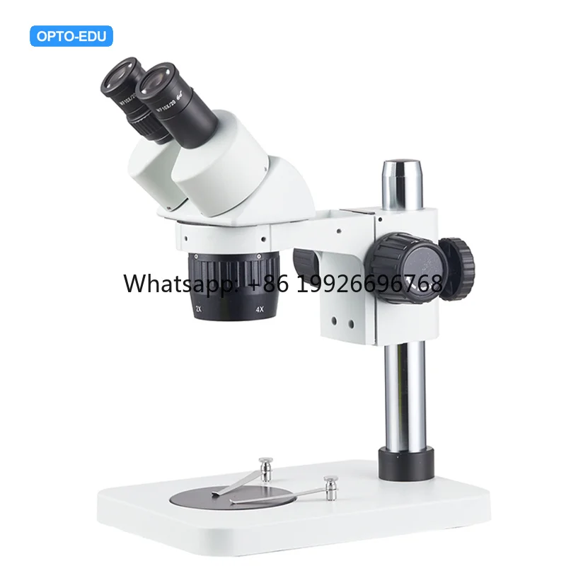 A22.3660-B1 Binocular Head 2x 4x Step Zoom Stereo Microscope with 20x/40x Magnification High Eyepoint Pole Stand
A22.3660-B1 Binocular Head 2x 4x Step Zoom Stereo Microscope with 20x/40x Magnification High Eyepoint Pole Stand