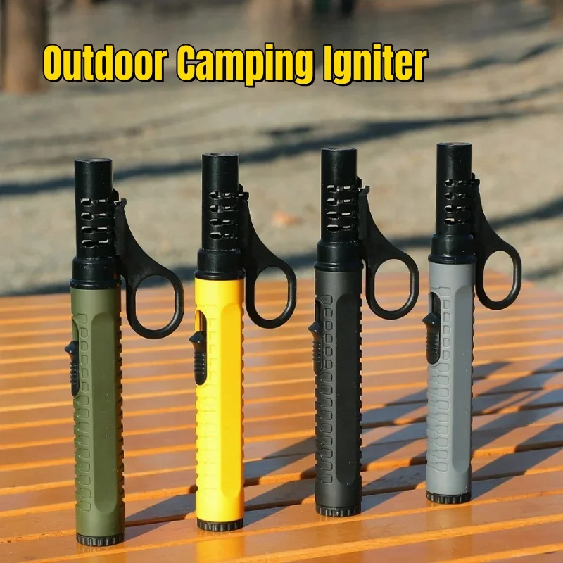 Metal Camping Jet Gas Lighter Windproof Portable Ignition Gun Outdoor BBQ Flame Torch Men’s Gift Cigarette Smoking Accessories
Metal Camping Jet Gas Lighter Windproof Portable Ignition Gun Outdoor BBQ Flame Torch Men’s Gift Cigarette Smoking Accessories