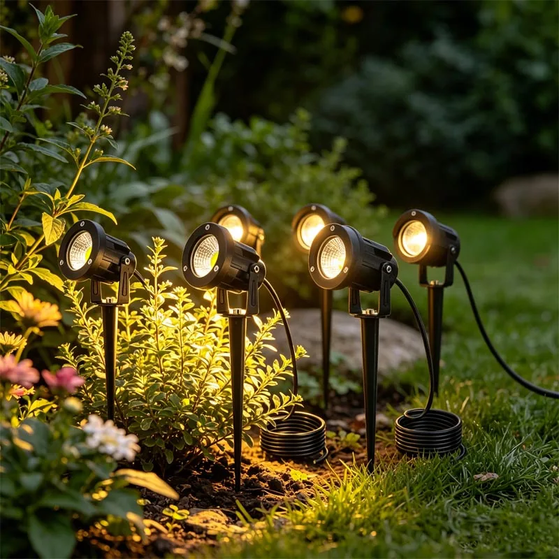 LED Garden Lights 1m Cable Outdoor IP65 Waterproof 3W 10W Lawn Lamp Spike Landscape Pathway Spotlight Landscape Lighting
LED Garden Lights 1m Cable Outdoor IP65 Waterproof 3W 10W Lawn Lamp Spike Landscape Pathway Spotlight Landscape Lighting