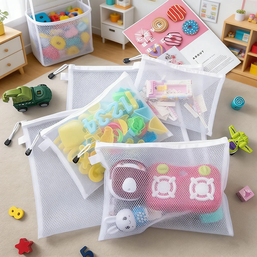 1/3PCS Storage Bag Mesh Building Block Puzzle Sub-package Children Particle Zipper Transparent Finishing Storage
1/3PCS Storage Bag Mesh Building Block Puzzle Sub-package Children Particle Zipper Transparent Finishing Storage