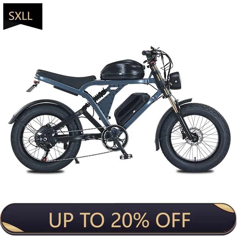 SXLL American Fast 20-inch Electric Bike From China Fat Tire Electric Bike Beach Cruiser Electric Mountain Bike Fast Delivery
SXLL American Fast 20-inch Electric Bike From China Fat Tire Electric Bike Beach Cruiser Electric Mountain Bike Fast Delivery