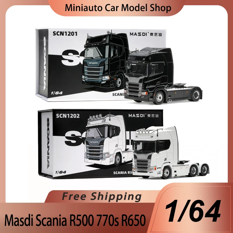 New In Stock Masdi 1:64 Scania 770s Trailer Head Alloy Miniature Diecast Model Scania R650 Transport Vehicle Flatbed Toys Gift
New In Stock Masdi 1:64 Scania 770s Trailer Head Alloy Miniature Diecast Model Scania R650 Transport Vehicle Flatbed Toys Gift
