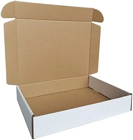 25 Pack Corrugated Mailers 11.125x8.625x2" Inner, White Cardboard Boxes
25 Pack Corrugated Mailers 11.125x8.625x2" Inner, White Cardboard Boxes