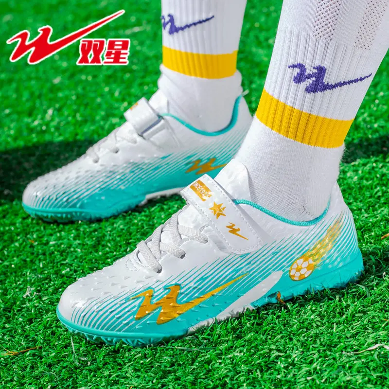 All-season Sweat Wicking Multi-ground Football Trainers Cushioned Footbed for Student Mixed Grass Turf Casual Daily Wear
All-season Sweat Wicking Multi-ground Football Trainers Cushioned Footbed for Student Mixed Grass Turf Casual Daily Wear