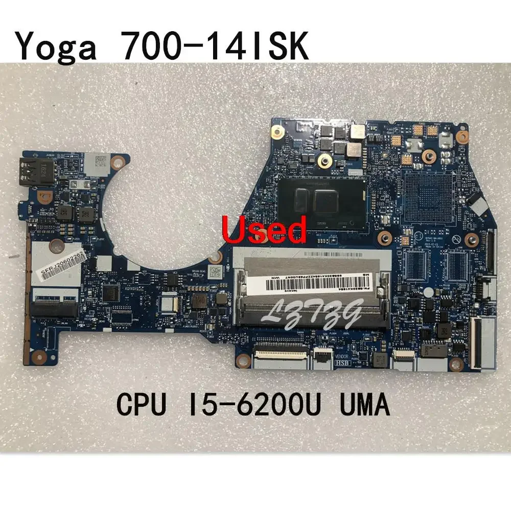 Используется для Lenovo Ideapad Yoga 700-14ISK, материнская плата для ноутбука с процессором I5-6200U UMA FRU 5B20K41654
Используется для Lenovo Ideapad Yoga 700-14ISK, материнская плата для ноутбука с процессором I5-6200U UMA FRU 5B20K41654