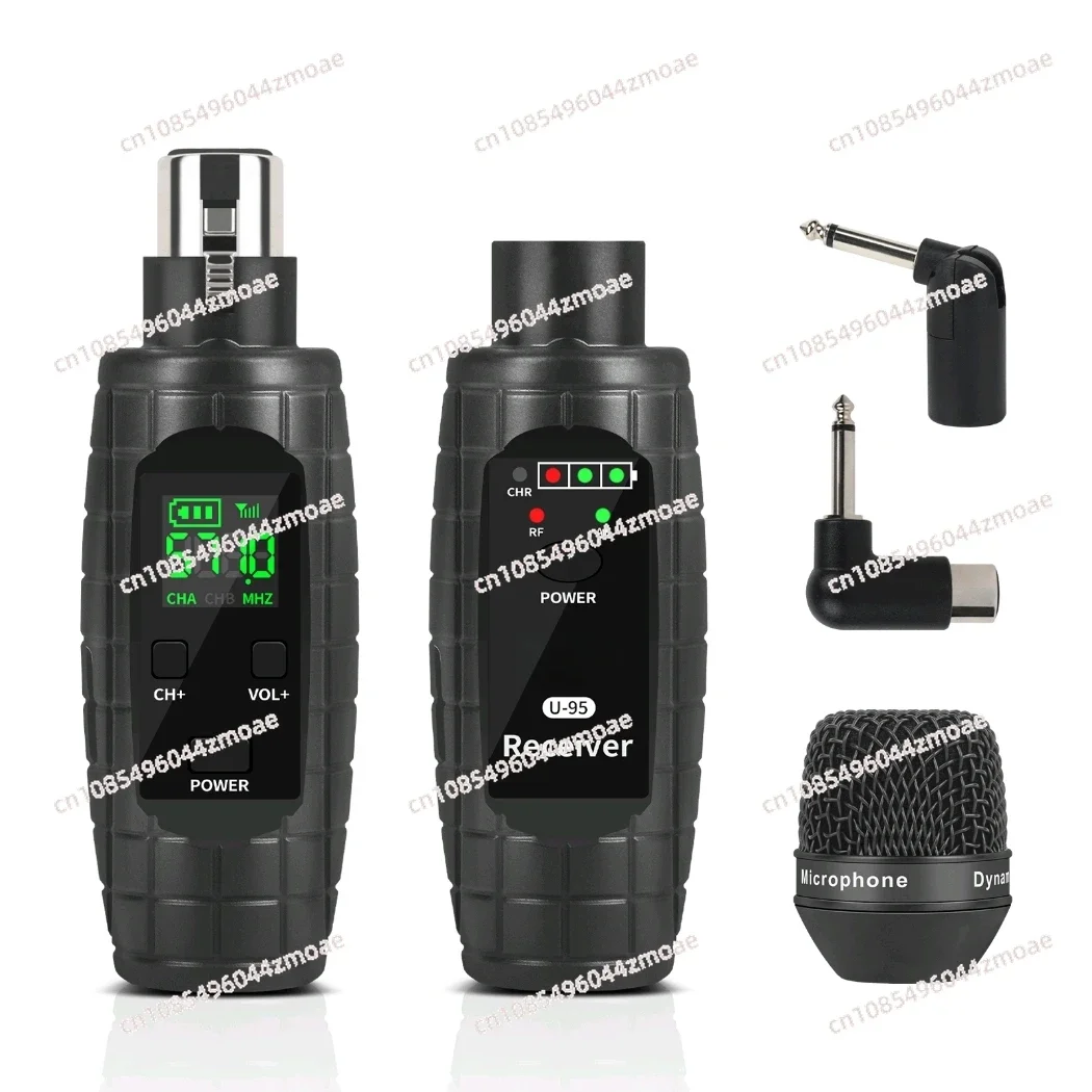 Wired to Wireless Microphone Microphone Grenade System Condenser/Dynamic Microphone supports 48V power supply U-95
Wired to Wireless Microphone Microphone Grenade System Condenser/Dynamic Microphone supports 48V power supply U-95