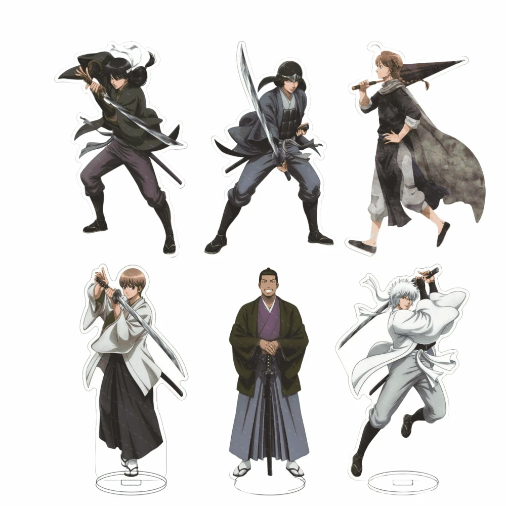 Hot Anime GINTAMA HD Figure Katsura Kotarou Takasugi Shinsuke Kagura Sakata Gintoki Acrylic Stand Model Plate Desk Decor Gift
Hot Anime GINTAMA HD Figure Katsura Kotarou Takasugi Shinsuke Kagura Sakata Gintoki Acrylic Stand Model Plate Desk Decor Gift