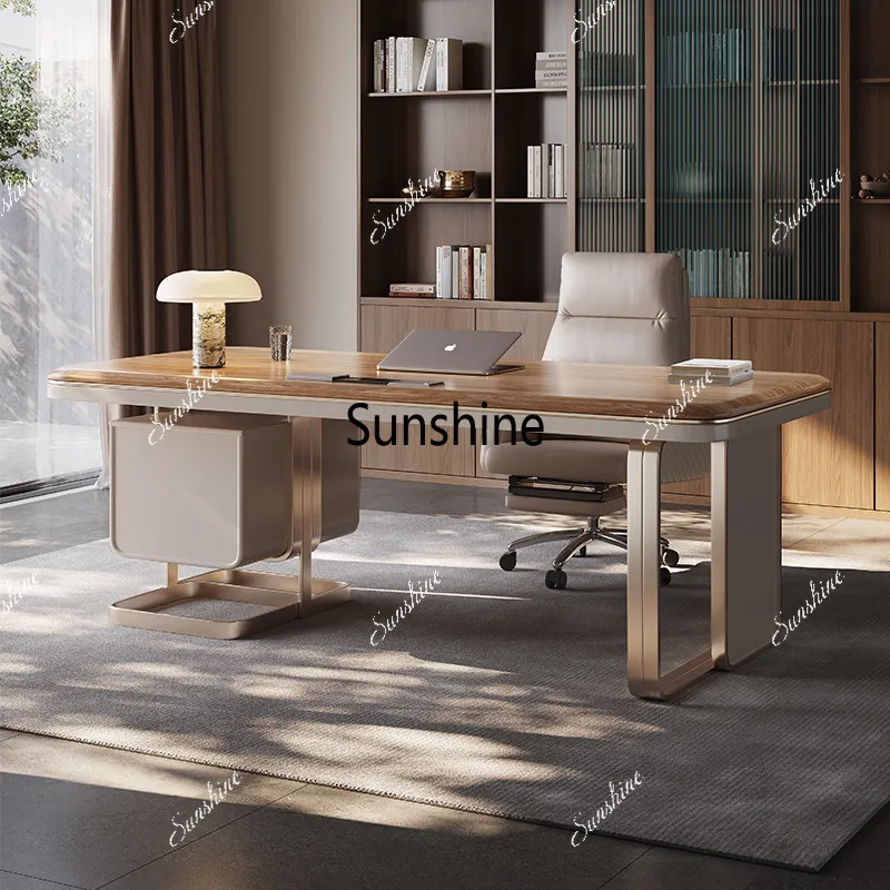 Italian minimalist solid wood desk light luxury modern high-end, home study design
Italian minimalist solid wood desk light luxury modern high-end, home study design