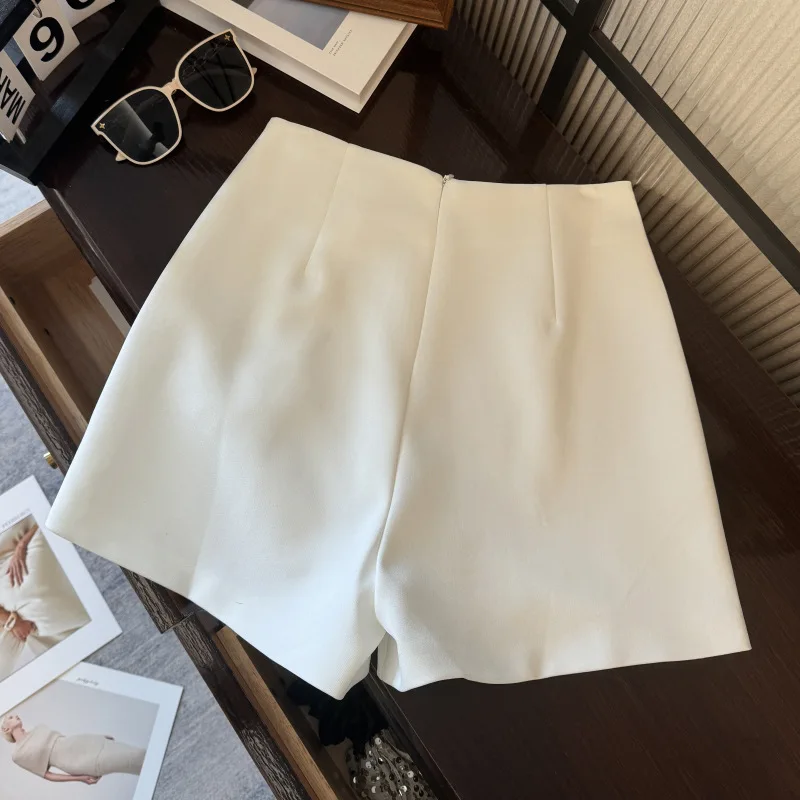 Solid Suit Shorts Women's Spring Summer New High Waist Slim Straight Leg Casual Pants A- Line Hot Shorts Stylish Commute
Solid Suit Shorts Women's Spring Summer New High Waist Slim Straight Leg Casual Pants A- Line Hot Shorts Stylish Commute