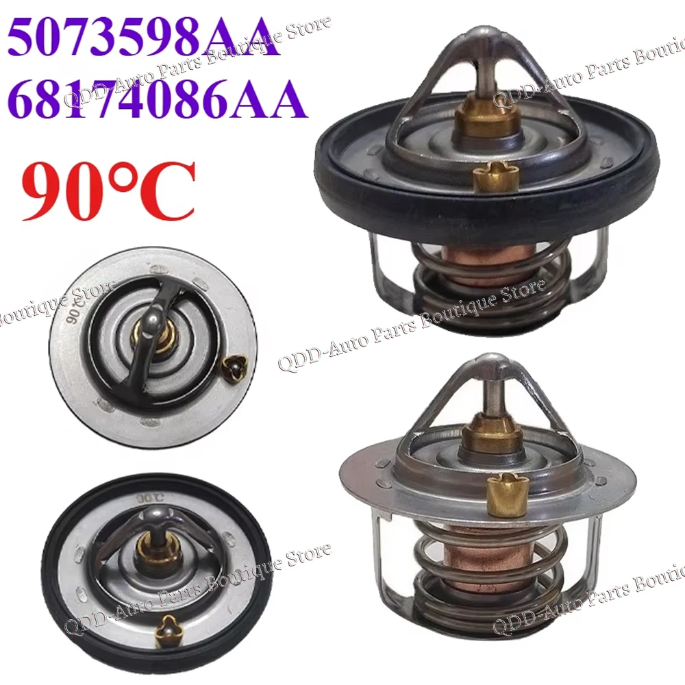 90℃ 5073598AA 68174086AA 52079476AD For CHRYSLER Aspen Jeep Liberty DODGE Nitro Ram 1500 Dakota Engine Coolant Thermostat
90℃ 5073598AA 68174086AA 52079476AD For CHRYSLER Aspen Jeep Liberty DODGE Nitro Ram 1500 Dakota Engine Coolant Thermostat