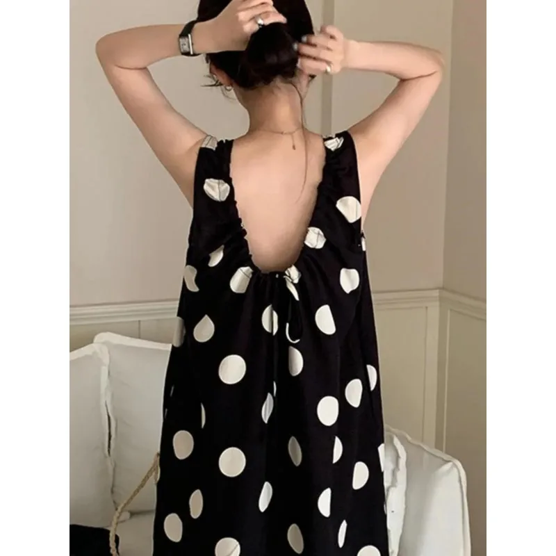 Korean Style Gentle Fashionable Loose Hip Covering plus Size Summer Women's Dress Comfortable A-Line Long Skirt without Sleeve
Korean Style Gentle Fashionable Loose Hip Covering plus Size Summer Women's Dress Comfortable A-Line Long Skirt without Sleeve
