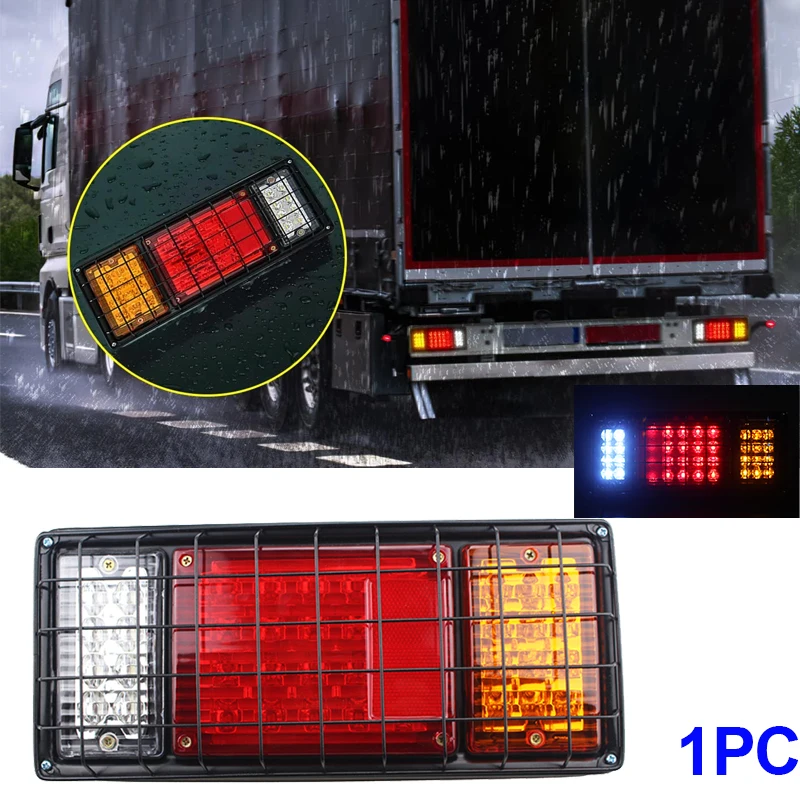 Прочный задний фонарь для грузовика 40 светодиодов высокой яркости с защитой железной сетки, указатель поворота, стоп-сигнал, ходовые огни для грузового прицепа
Прочный задний фонарь для грузовика 40 светодиодов высокой яркости с защитой железной сетки, указатель поворота, стоп-сигнал, ходовые огни для грузового прицепа