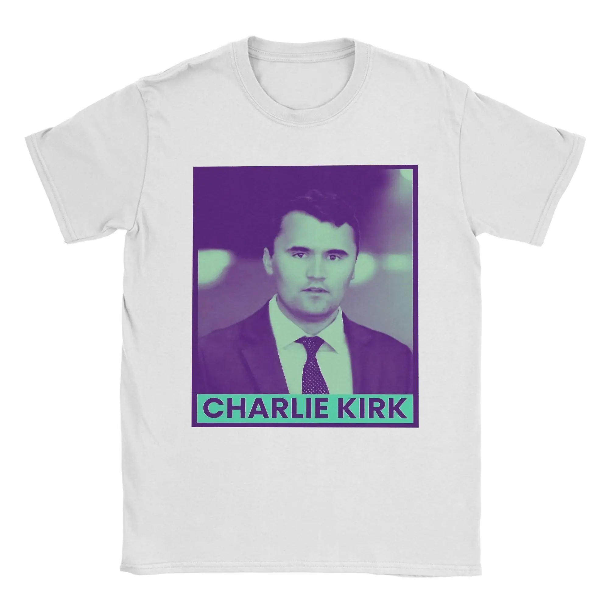 Charlie James Kirk T-Shirts Men Vintage Cotton Tee Shirt Round Collar Short Sleeve T Shirts Plus Size Clothing
Charlie James Kirk T-Shirts Men Vintage Cotton Tee Shirt Round Collar Short Sleeve T Shirts Plus Size Clothing