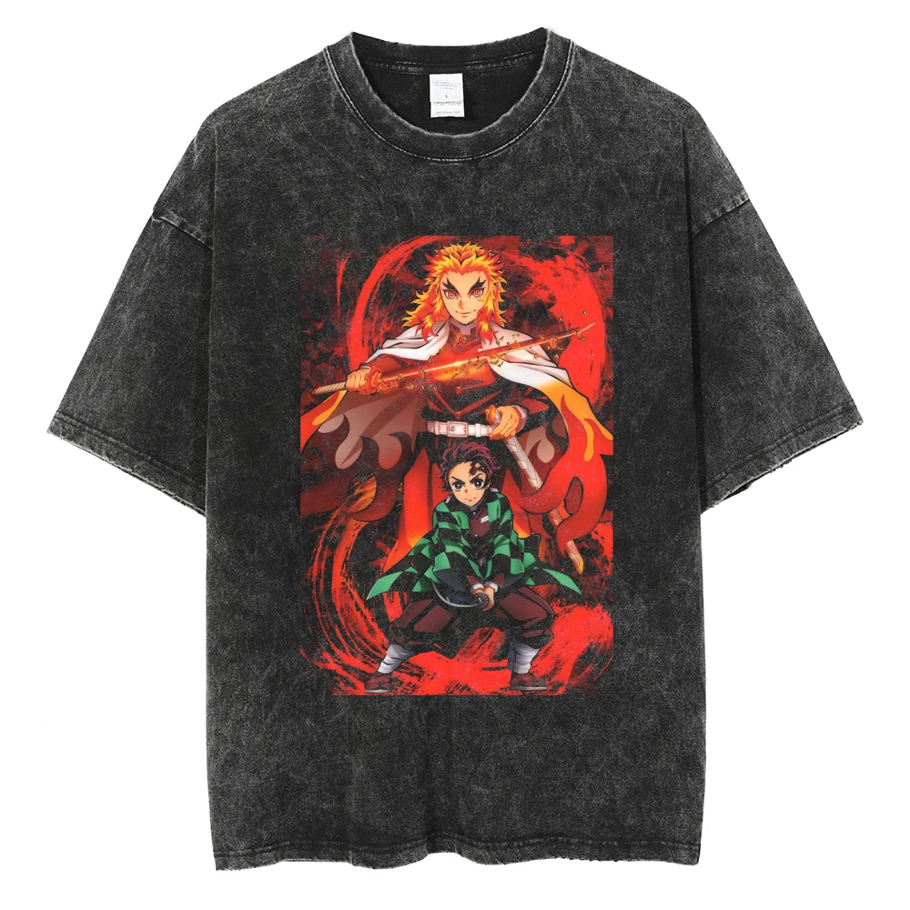 Men Women Streetwear Anime Graphic T-shirts Harajuku Vintage Washed Cotton Oversized T Shirt Loose Short Sleeve Tees Tops Tshirt
Men Women Streetwear Anime Graphic T-shirts Harajuku Vintage Washed Cotton Oversized T Shirt Loose Short Sleeve Tees Tops Tshirt