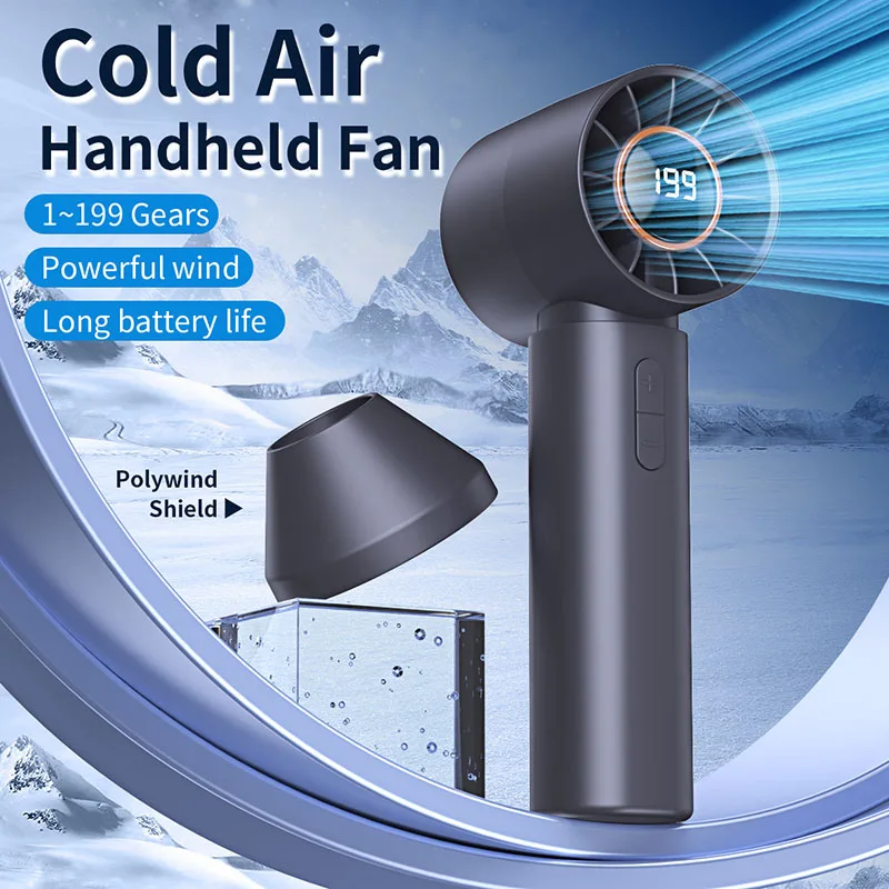 Новый портативный ручной турбовентилятор с функцией охлаждения, перезаряжаемый мини-вентилятор с 100 скоростями, LED-дисплеем для путешествий, офиса и использования на открытом воздухе.
Новый портативный ручной турбовентилятор с функцией охлаждения, перезаряжаемый мини-вентилятор с 100 скоростями, LED-дисплеем для путешествий, офиса и использования на открытом воздухе.