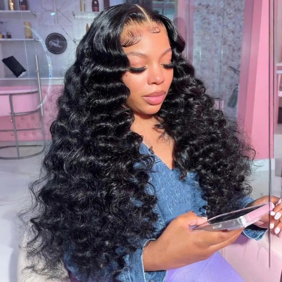 Wiggogo 200 Density Loose Wave 13X6 Lace Front Human Hair Wigs Brazilian 30 Inch Curly Wigs Deep Wave Hd 13X4 Lace Frontal Wig
Wiggogo 200 Density Loose Wave 13X6 Lace Front Human Hair Wigs Brazilian 30 Inch Curly Wigs Deep Wave Hd 13X4 Lace Frontal Wig