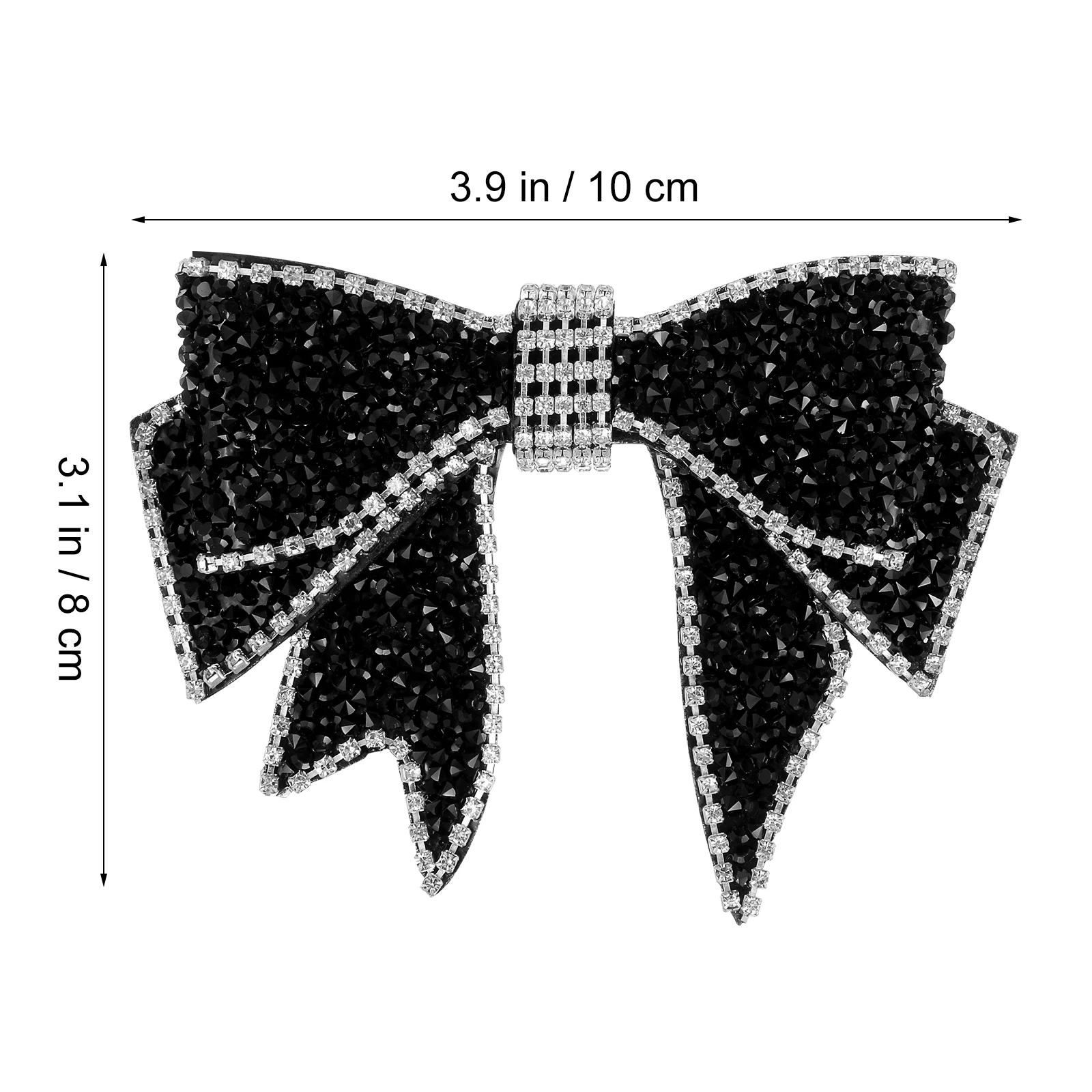 Black Rhinestone Bow Knots Shoe Decorations DIY Children Accessories Reusable Wedding Party nament Shoe Storage
Black Rhinestone Bow Knots Shoe Decorations DIY Children Accessories Reusable Wedding Party nament Shoe Storage