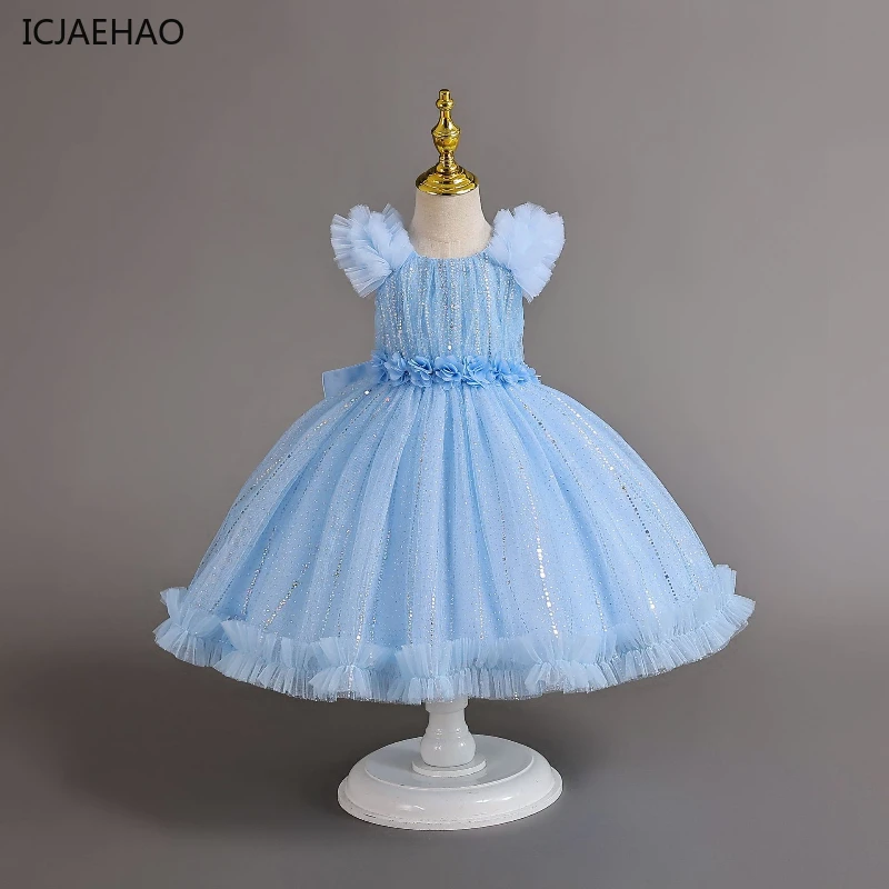 ICJAEHAO Baby One-piece Gown White Party Princess Birthday Girl Kid's Dress Puffy Sequined Graduation Frocks Children's Clothes
ICJAEHAO Baby One-piece Gown White Party Princess Birthday Girl Kid's Dress Puffy Sequined Graduation Frocks Children's Clothes