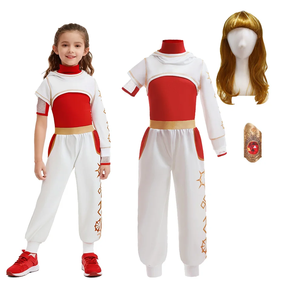 3-Piece Nova Costume from Zombie School for Girls Halloween Outfit Coat T-shirt Pants with Wig Cosplay Dress for Kids Parties
3-Piece Nova Costume from Zombie School for Girls Halloween Outfit Coat T-shirt Pants with Wig Cosplay Dress for Kids Parties