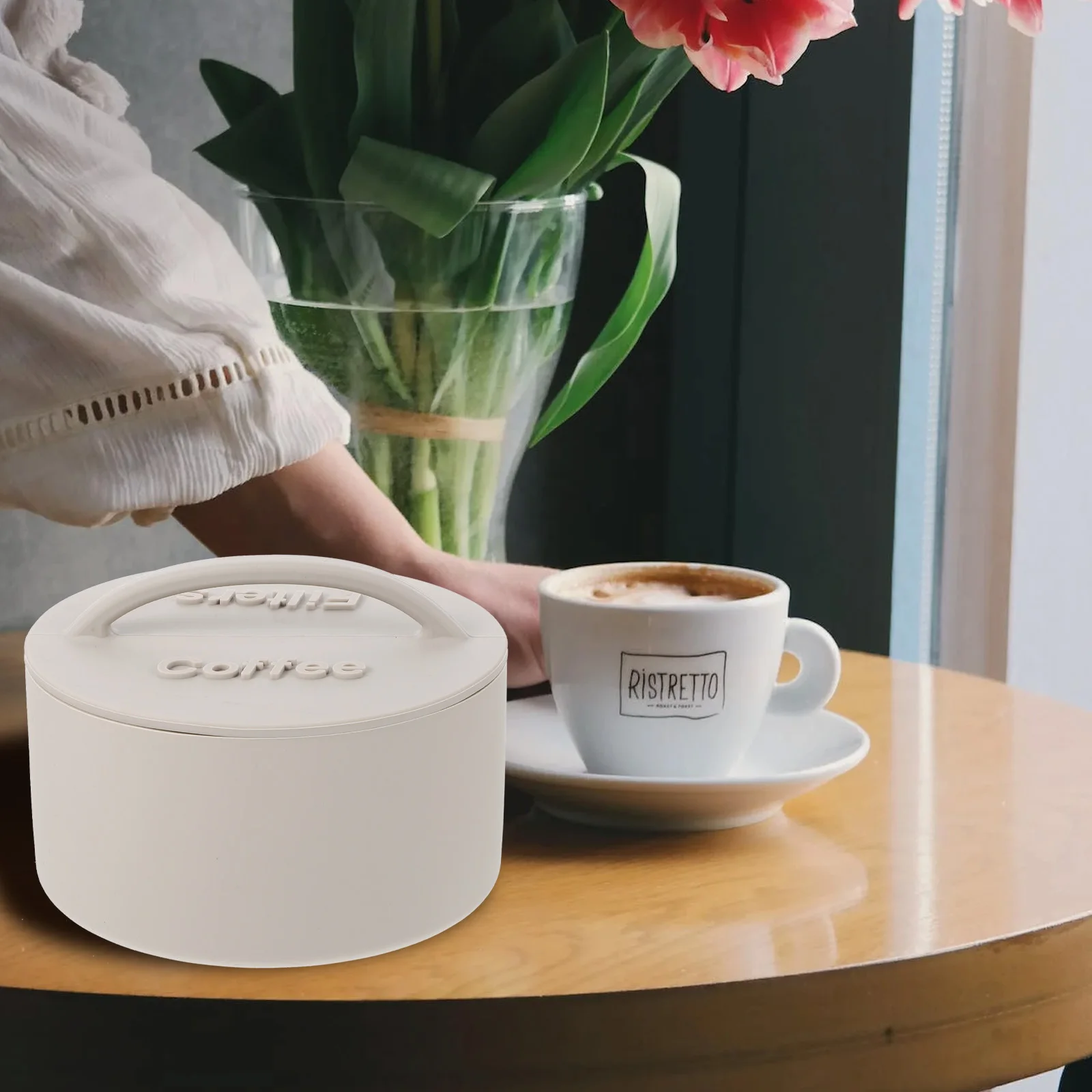 Держатель для фильтровальной бумаги для кофе, силиконовый ящик для хранения большой емкости для домашней столешницы, органайзер для фильтра для кофе
Держатель для фильтровальной бумаги для кофе, силиконовый ящик для хранения большой емкости для домашней столешницы, органайзер для фильтра для кофе