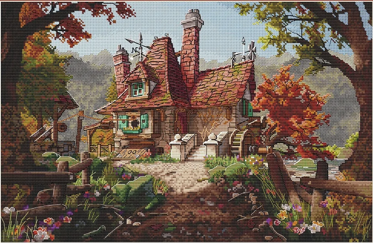 A Cabin in the Woods 16CT 18CT 14CT Unprinted Top Quality Cross Stitch Kits Embroidery Art DIY Handmade Needlework Home Decor
A Cabin in the Woods 16CT 18CT 14CT Unprinted Top Quality Cross Stitch Kits Embroidery Art DIY Handmade Needlework Home Decor