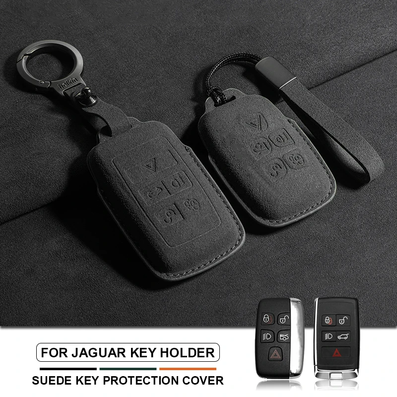 For Jaguar F-PACE F-TYPE XF XJ XE XJL XF For Land Rover Range Rover Sport Evoque Freelander Suede Car Remote Key Case Cover Fob
For Jaguar F-PACE F-TYPE XF XJ XE XJL XF For Land Rover Range Rover Sport Evoque Freelander Suede Car Remote Key Case Cover Fob
