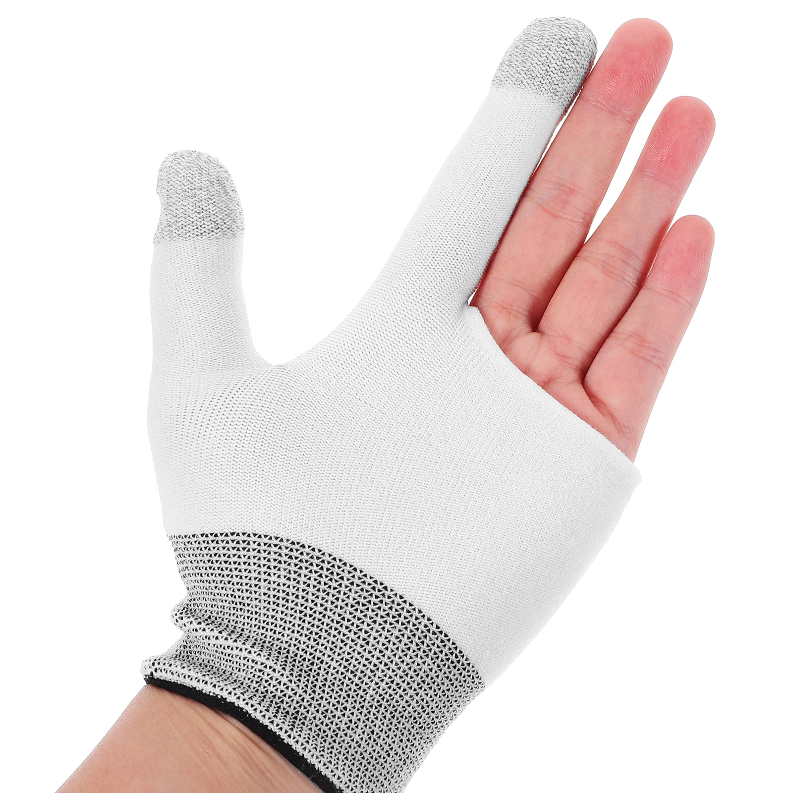 Sweat-proof Mobile Phone Finger Cover Gaming Gloves Ultra-thin Cell Thumb Gamer Sleeves Silver Fiber for Covers
Sweat-proof Mobile Phone Finger Cover Gaming Gloves Ultra-thin Cell Thumb Gamer Sleeves Silver Fiber for Covers