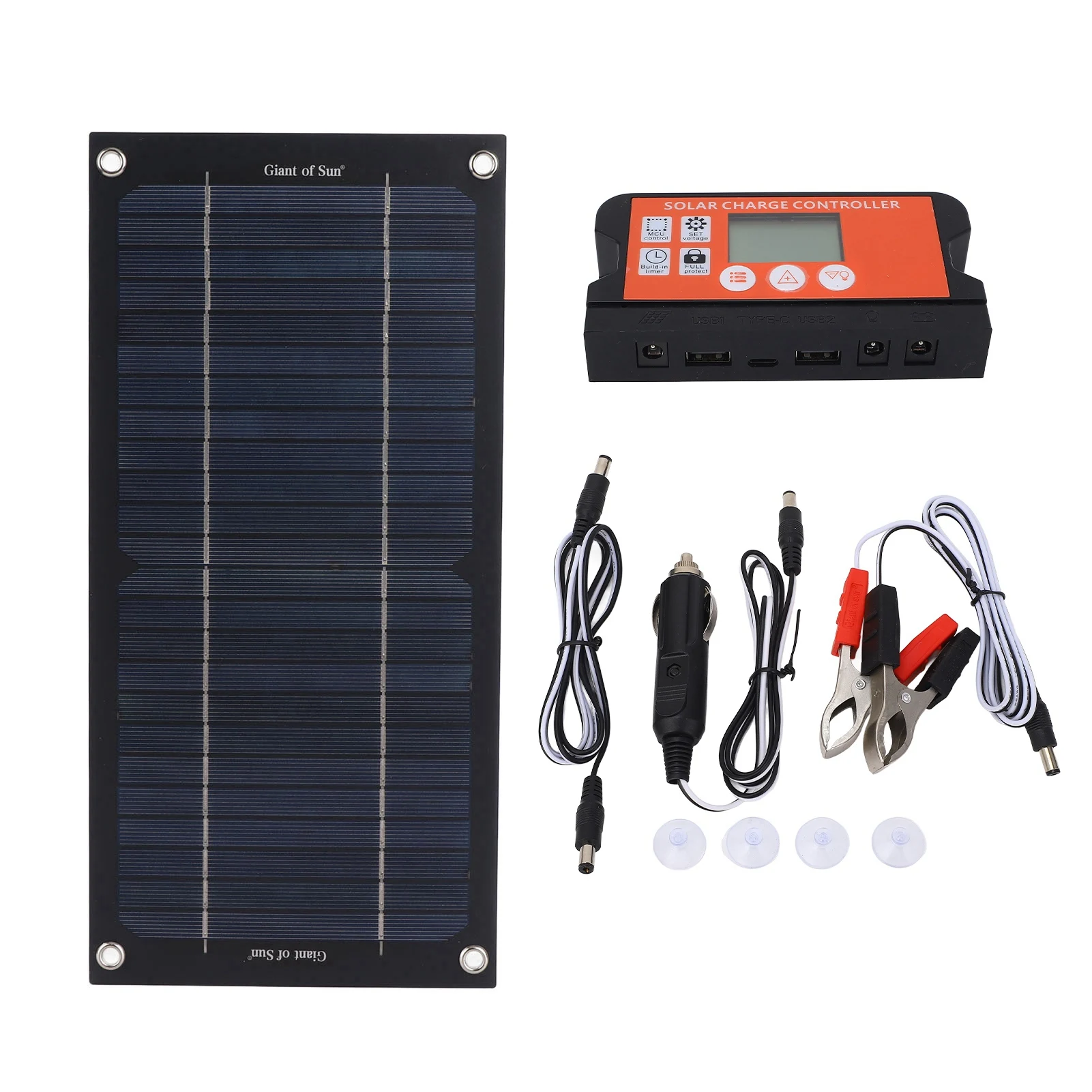 600W Solar Panel portable solar panel kit Monocrystalline Silicon 100A Charge Controller Solar Panel Kit Car Ship Charging Tools 
600W Solar Panel portable solar panel kit Monocrystalline Silicon 100A Charge Controller Solar Panel Kit Car Ship Charging Tools