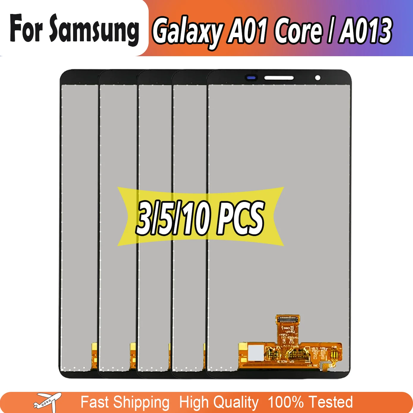 3/5/10 шт. ЖК-дисплей для Samsung Galaxy A01 Core SM-A013G A013F A013M A013G ЖК-дисплей сенсорный экран дигитайзер в сборе
3/5/10 шт. ЖК-дисплей для Samsung Galaxy A01 Core SM-A013G A013F A013M A013G ЖК-дисплей сенсорный экран дигитайзер в сборе