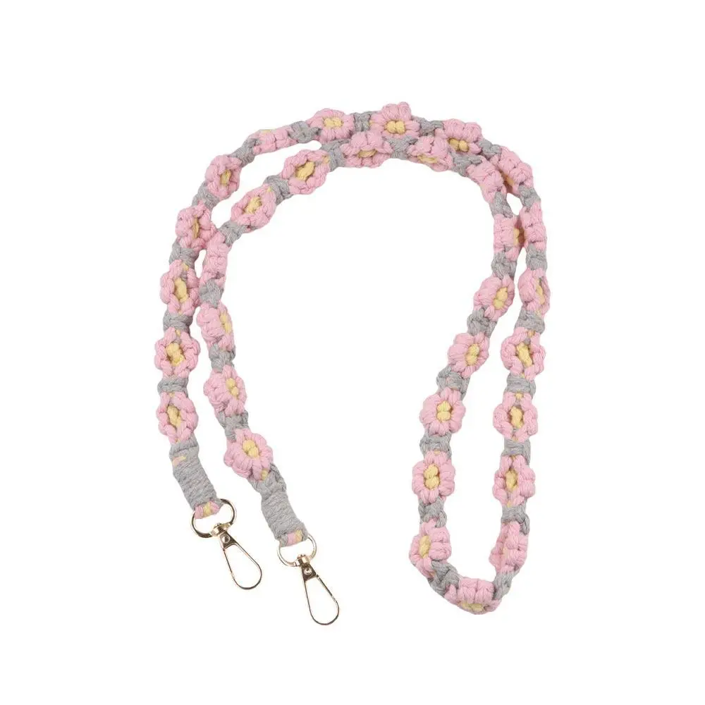 Handmade Daisy Flower Macrame Keychain Cute Braided Mobile Phone Charm Boho Floral Creative Bohemian Key Fob Strap for Women
Handmade Daisy Flower Macrame Keychain Cute Braided Mobile Phone Charm Boho Floral Creative Bohemian Key Fob Strap for Women