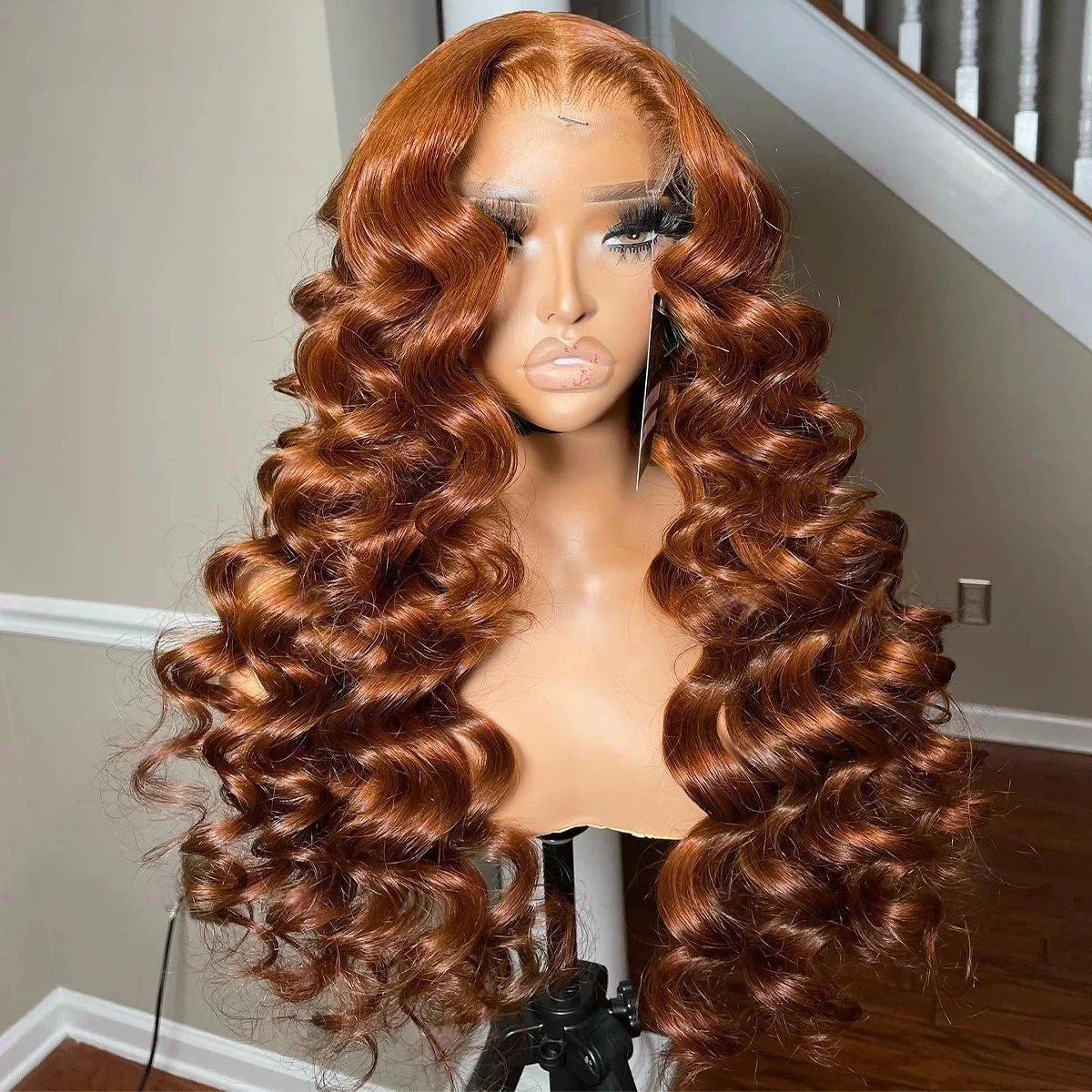 Light Brown Loose Deep Wave Lace Front Wig Pre Plucked Ready to Wear 13x4 HD Glueless for Women Synthetic Heat Resistant Fiber
Light Brown Loose Deep Wave Lace Front Wig Pre Plucked Ready to Wear 13x4 HD Glueless for Women Synthetic Heat Resistant Fiber