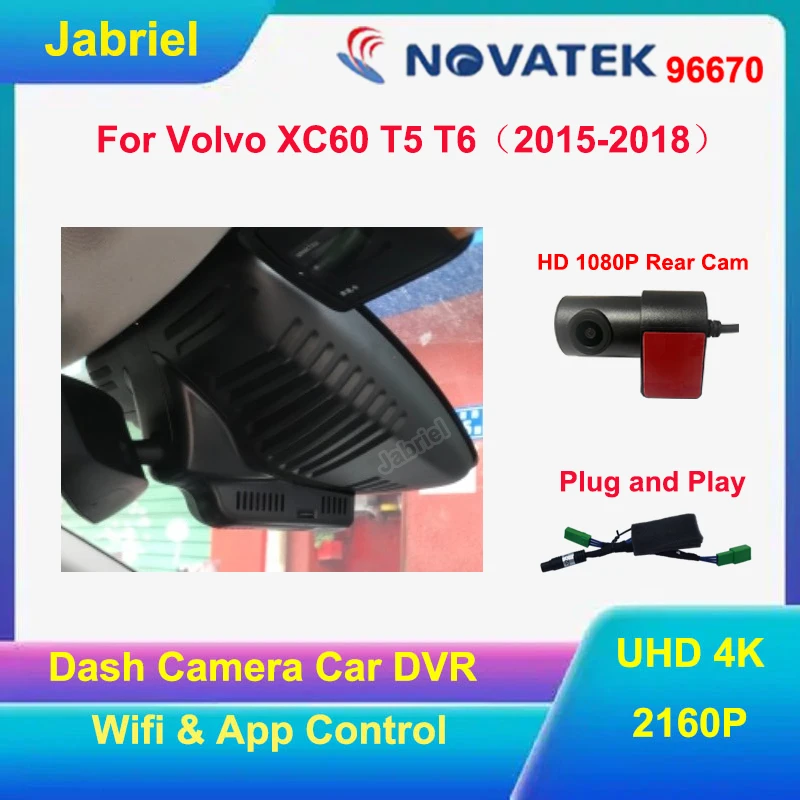 UHD 4K 2160P Высококачественный автомобильный видеорегистратор для Volvo XC60 T5 T6 2015 2016 2017 2018, специальный регистратор для вождения
UHD 4K 2160P Высококачественный автомобильный видеорегистратор для Volvo XC60 T5 T6 2015 2016 2017 2018, специальный регистратор для вождения